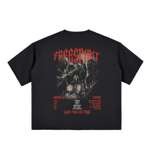 "WRLD TOUR" Boxy Tee